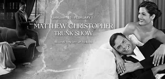 Say Yes in Style: The Matthew Christopher Trunk Show Is Coming to Stardust & Lulu’s Bridal!