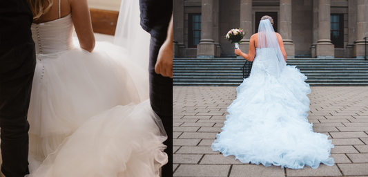 Wedding Dress Bustles Explained: How to Bustle Your Gown & Popular Options