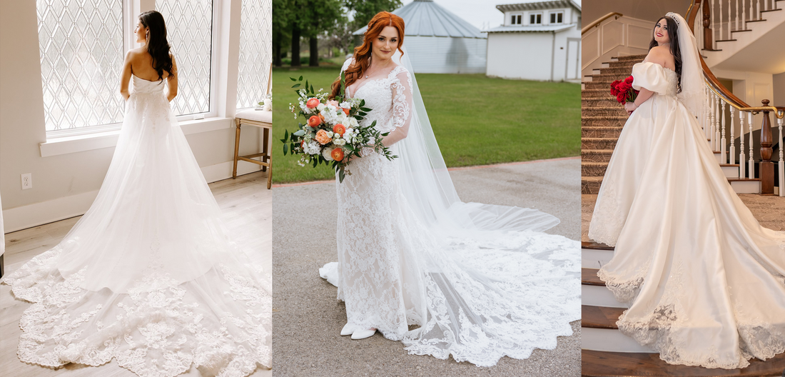 Wedding Dress Trains: A Guide to Every Style and How to Choose the Right One